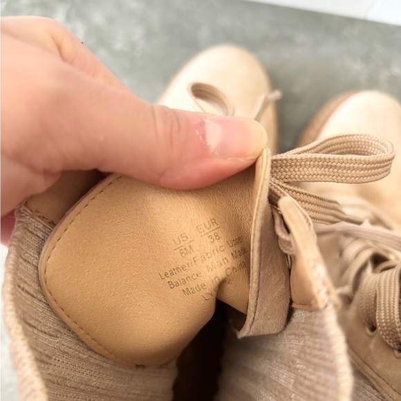 Sam Edelman lydell almond toe knint fabric suede boots size 8 - Picture 7 of 9